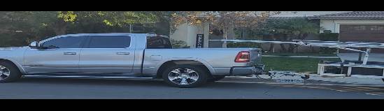 Our work truck loaded with tools and repair parts.